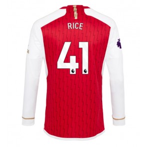 Arsenal Declan Rice #41 Domaci Dres 2023-24 Dugim Rukavima